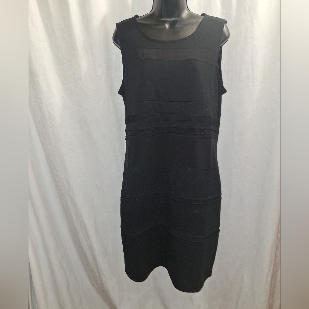 Simply Vera verawang black dress size large